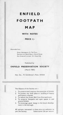 First footpath map, 1964
Keywords: 1960s;EP1;footpaths;maps;publications