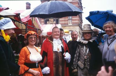 370th anniversary of Enfield Market's charter, 1988
Kitchener's fruit and vegetables stallholders
Keywords: 1980s;anniversaries;markets;events