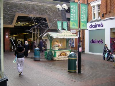 Palace Gardens shopping precinct: entrance from Church Street
