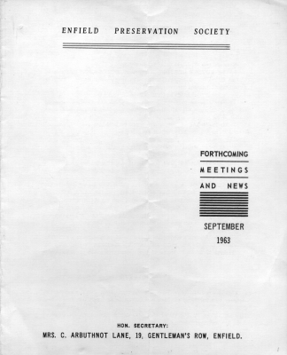 EPS newsletter, 1963 - September
Second issue.
Keywords: 1960s;publications;newsletters;EP1