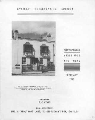 EPS newsletter, 1965 - February
First illustrated issue
Keywords: 1960s;publications;newsletters;EP1