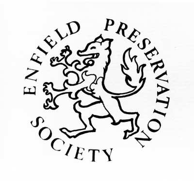 Design for an EPS logo
It is not known whether this version was ever used or was just a draft.
Keywords: Enfield Preservation Society;EPS;logos