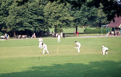 Cricket in Town Park
Keywords: cricket;sports