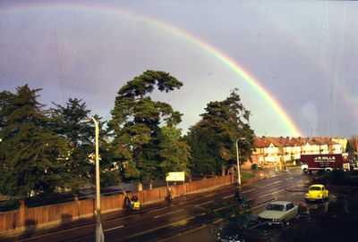 Junction of Baker Street and Parsonage Lane
View from 53 Baker Street before pavement was re-aligned
Keywords: roads and streets;rainbows