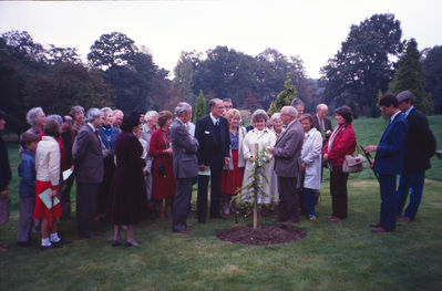 Tree planting at West Lodge, 1986
EPS golden jubilee
Keywords: 1980s;Enfield Preservation Society;EPS;trees;Enfield Chase