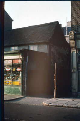 Old Shop, 308 Baker Street, about 1959
Keywords: 1950s;shops