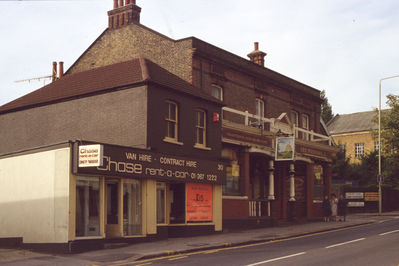 The Windmill public house, Windmill Hill, 1983
Now demolished.
Keywords: demolished buildings;1980s;pubs