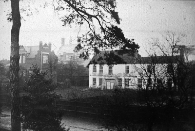 Assembly Rooms, behind the King's Head
Also known as the "Old Coffee House". The Enfield Assembly was a function, held every other Monday during the season, which was an important part of the social life of the better class of people in 18th century Enfield. There was a Long Room, a Club Room and a Bowls room, and there was dancing in the summer and cards in the winter.  It was demolished in about 1938 to make way for an extension of the Grammar School. - [i]History of Enfield[/i], vol.1, p.244 and vol.3, p.265. 
Keywords: 18th century;demolished buildings;entertainment venues;historic buildings