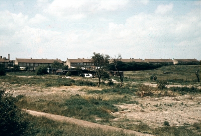 The Dell
Slide has illegible caption which might read "The Dell at Corton[?], Forty Hill". Does anyone recognize the buildings in the middle distance?
Keywords: landscape;open spaces