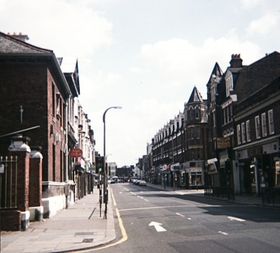 Church Street looking east, 1980
The post office is on the left.
Keywords: 1980s;post offices;roads and streets