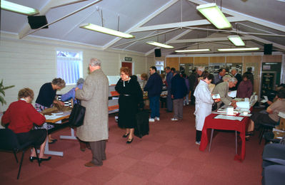 Book collection day at Jubilee Hall
Keywords: Enfield Preservation Society;books