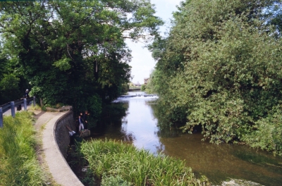 River Lea - weir, near Enfield Lock
Keywords: 1980s;canals;rivers and streams