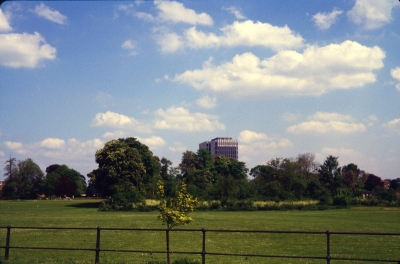 Portcullis Lodge site, 1979
Civic Centre in the background
Keywords: 1970s;Civic Centre;trees