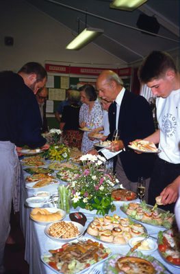 Launch of History of Enfield, vol.3
At Jubilee Hall, 6th July 1994.
Keywords: Enfield Preservation Society;events;EPS;books