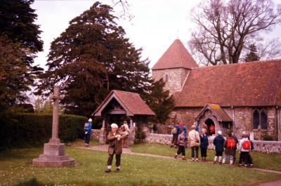 Sussex, 8th May 1977
East Chiltington church
Keywords: churches