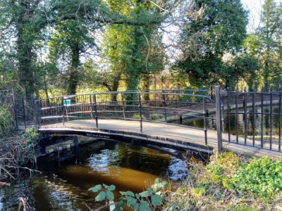 228 - Iron Bridge over New River, Town Park
