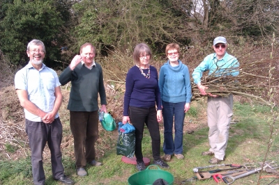 Trees Group at work, April 2015
In the Enfield Society tree nursery, Trentwood Side.
Keywords: trees;Enfield Society;LC6;nurseries