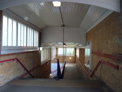 Windmill Hill. Enfield Chase Station: staircase
Keywords: rail transport;railway stations;stairways