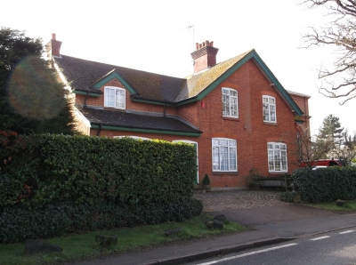 Whitewebbs Road. Pumping station cottages.
Two cottages which adjoin the former pumping station. In my opinion the cottages enhance this locally listed structure. - [i]Mick Coe[/i]
