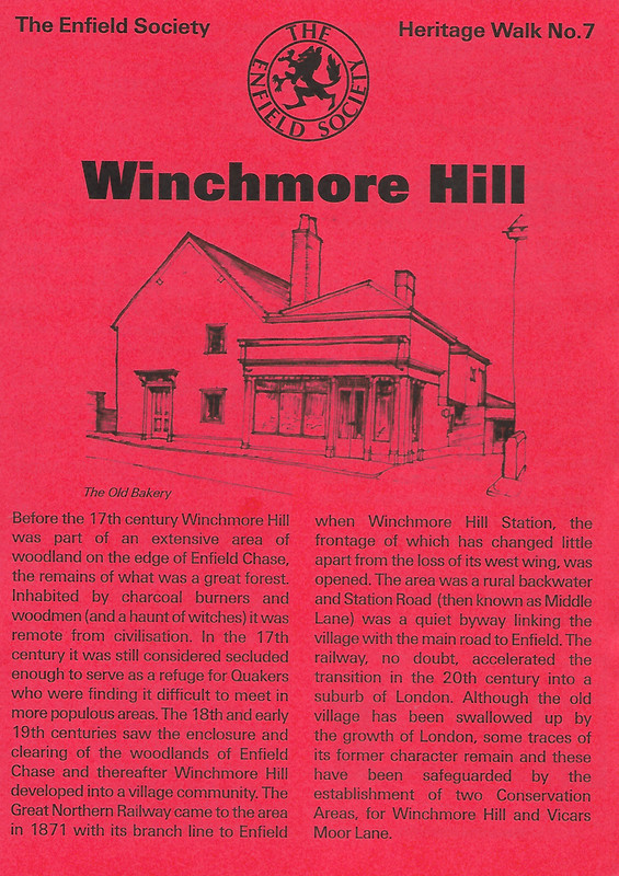 Heritage Walk 7: Winchmore Hill